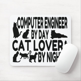 Mousepad O Engenheiro De Computador Adora Gatos
