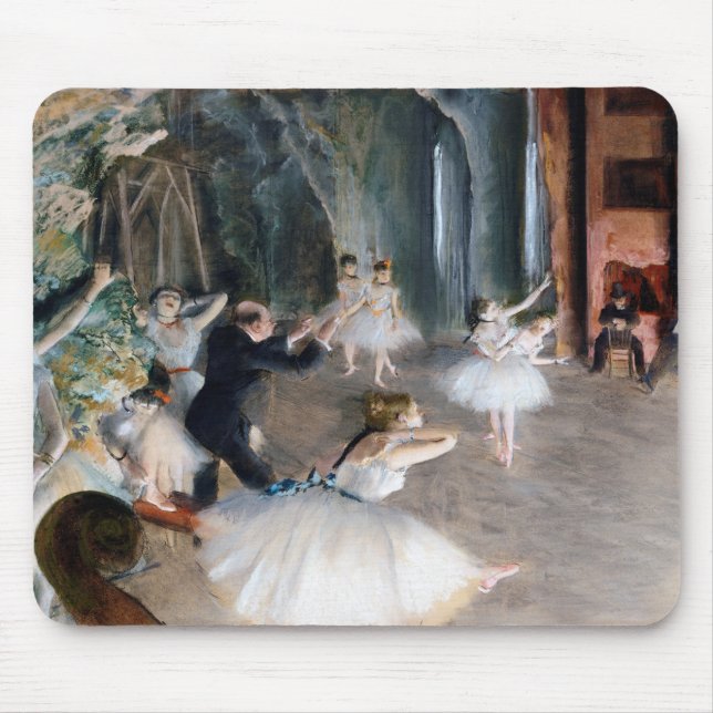 Mousepad O ensaio no palco, Edgar Degas (Frente)