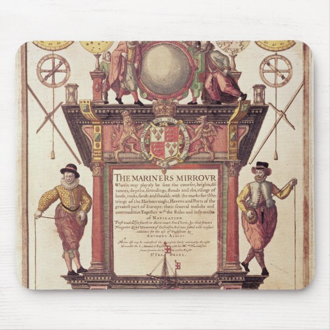 Mousepad O espelho dos navegadores, titlepage (Frente)