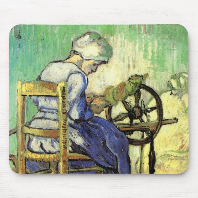 Mousepad O espinheiro de Vincent van Gogh (Frente)