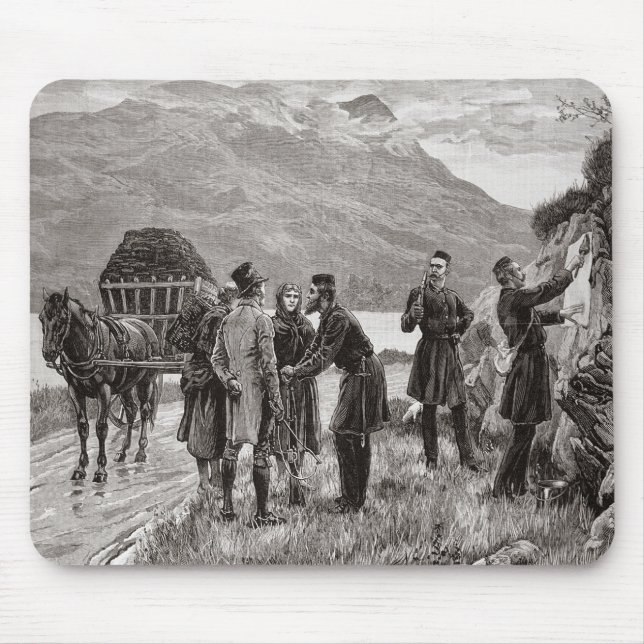 Mousepad O estado de Ireland (Frente)