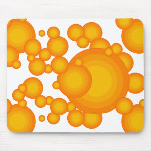 Mousepad O estilo do ano laranja 70