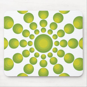 Mousepad O estilo dos 70 anos Verdes