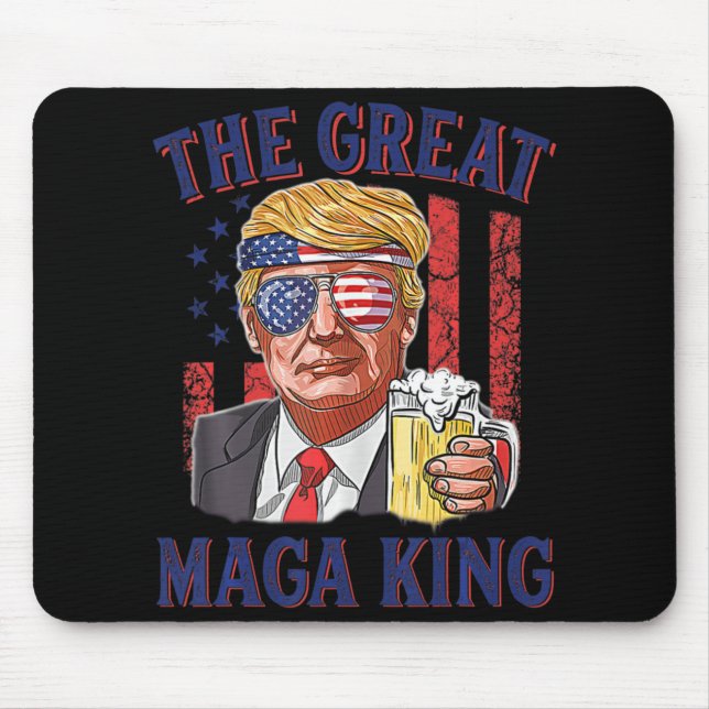 Mousepad O Excelente Maga King é um trunfo da cerveja ameri (Frente)
