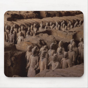 Mousepad O Exército de guerreiros de terracota do Imperador