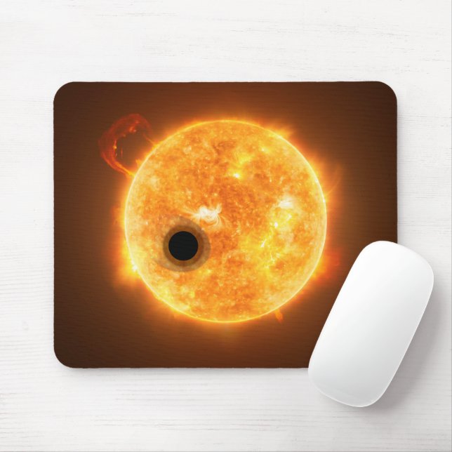 Mousepad O Exoplaneta Wasp-107b É Um Gigante De Gás (Com mouse)