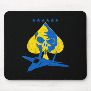 Mousepad O Fantasma De Kyivkiev Ucrânia Piloto De Caça Ás