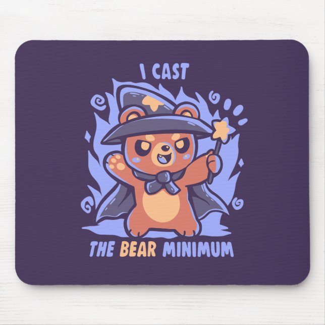 Mousepad O Feitiço Mínimo do Urso (Frente)