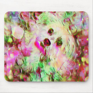 Mousepad O filhote de cachorro do cão de Morkie borbulha