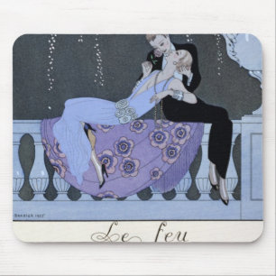 Mousepad O fogo, ilustração para "Fetes Galantes" por Pau