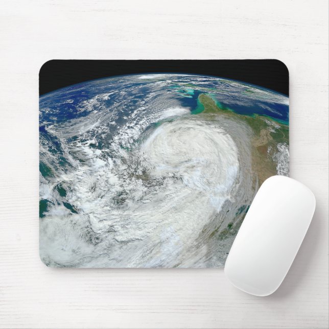 Mousepad O Furacão Sandy Na Costa Leste Dos Eua. 3 (Com mouse)