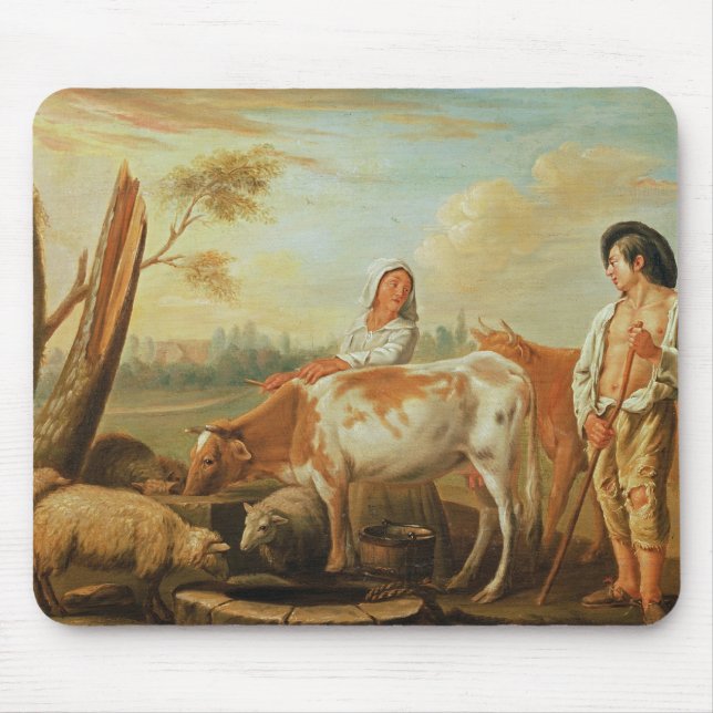 Mousepad O furo molhando (Frente)