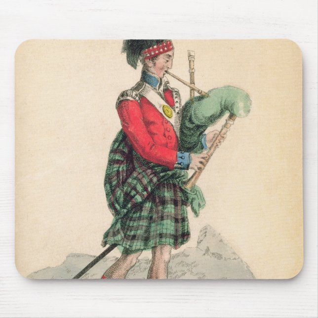 Mousepad O gaiteiro escocês (Frente)