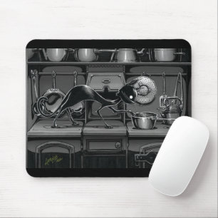 Mousepad O Gatinho Boo vê o que é a proteção do mouse do Co