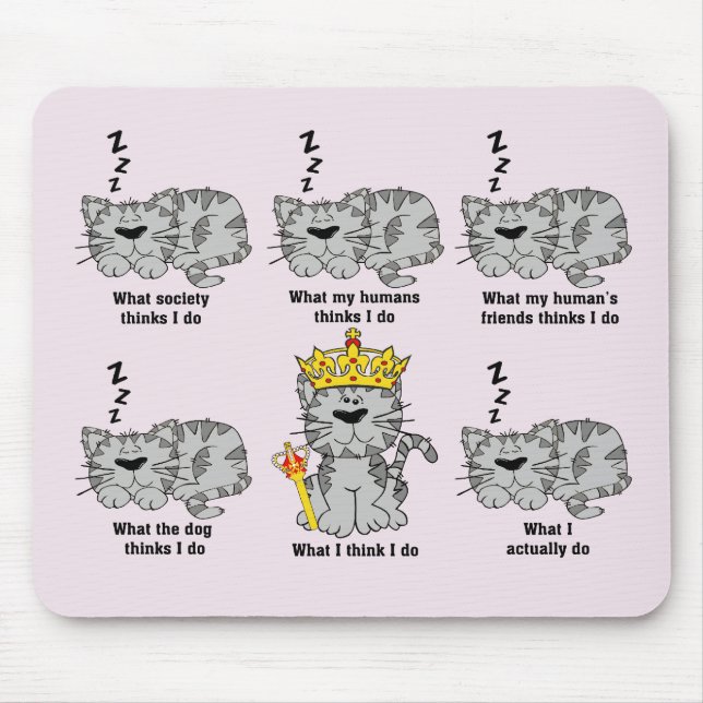 Mousepad O gato (Frente)