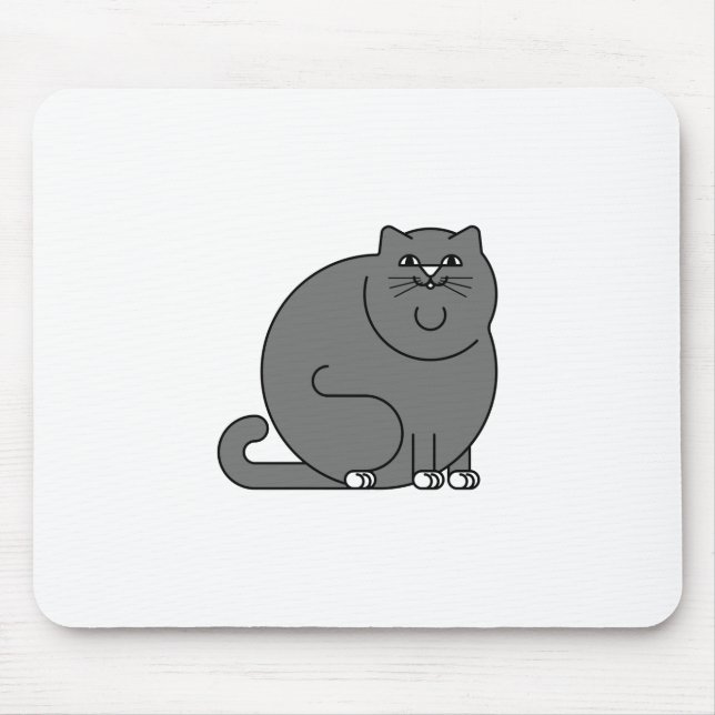 Mousepad O Gato Gordo (Frente)