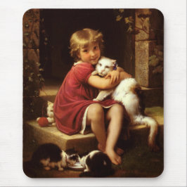 Mousepad O Gato Pet Favorito da Menina (Perrault)