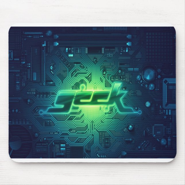Mousepad O geek (Frente)