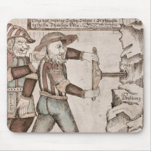 Mousepad O gigante Baugi, persuadido por Odin