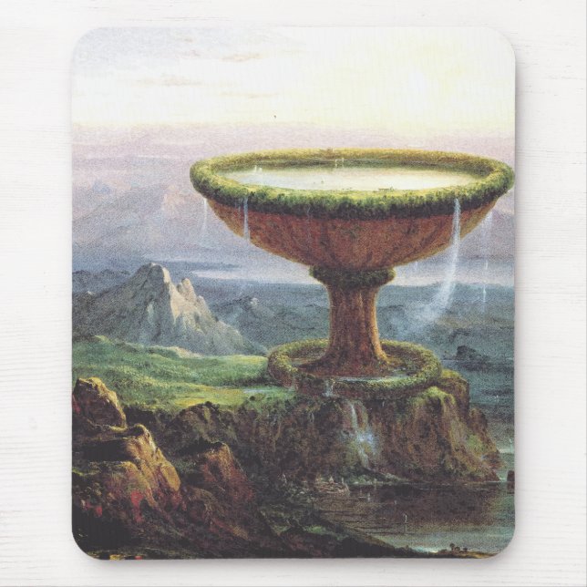 Mousepad O Globo de Titã por Thomas Cole (Frente)