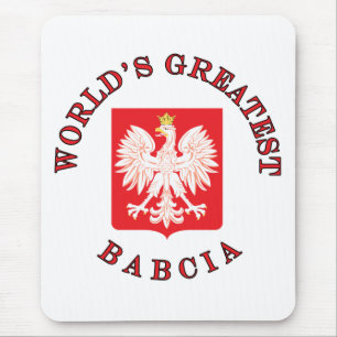 Mousepad O grande Babcia do mundo