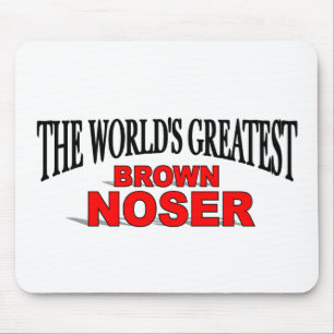 Mousepad O grande Brown Noser do mundo
