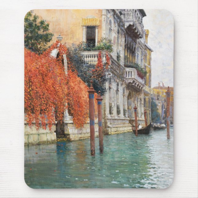 Mousepad O Grande Canal em Veneza (por Vincenzo Caprile) (Frente)