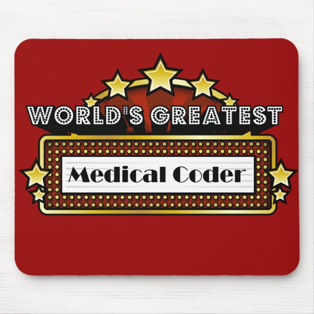 Mousepad O grande codificador médico do mundo (Frente)