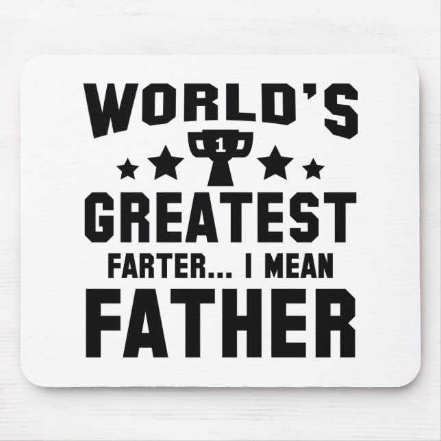 Mousepad O grande Farter do mundo (Frente)