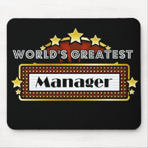 Mousepad O grande gerente do mundo