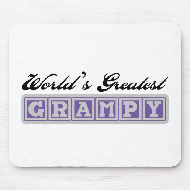Mousepad O grande Grampy do mundo (Frente)