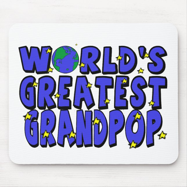 Mousepad O grande Grandpop do mundo (Frente)