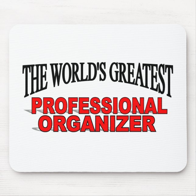Mousepad O grande organizador profissional do mundo (Frente)
