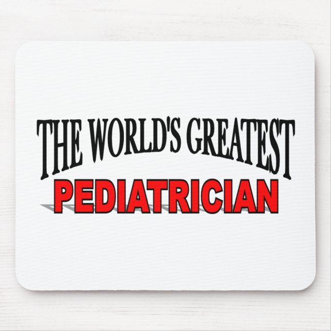 Mousepad O grande pediatra do mundo (Frente)