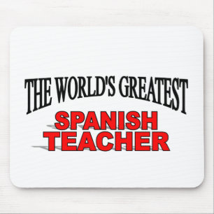 Mousepad O grande professor espanhol do mundo