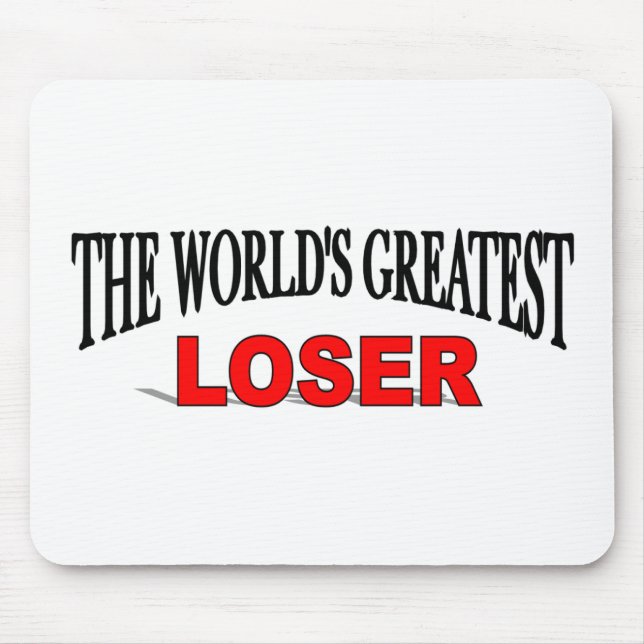 Mousepad O grande vencido do mundo (Frente)