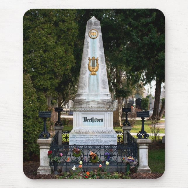 Mousepad O Grave de Ludwig Van Beethoven (Frente)