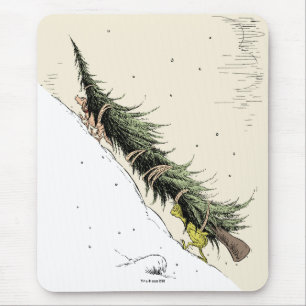 Mousepad O Grinch e o Max Devolvem a Árvore de Natal