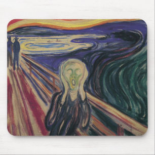 Mousepad O Gritar de Edvard Munch, expressionismo