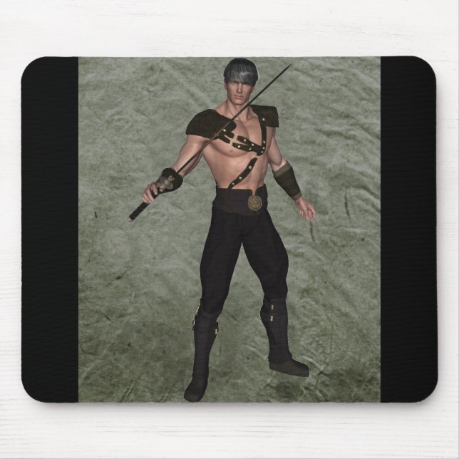Mousepad O guerreiro 001 (Frente)