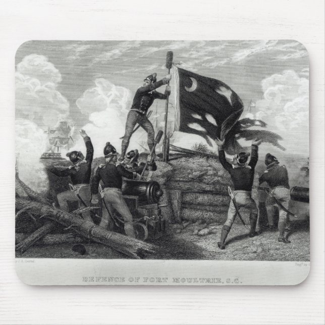 Mousepad O heroísmo do sargento William Jaspe (Frente)