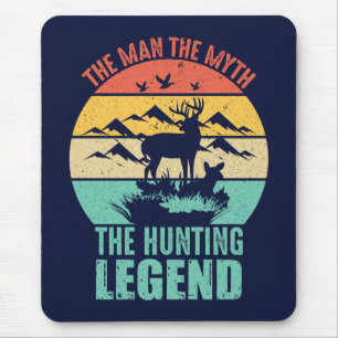 Mousepad O Homem - O Mito - A Lenda Da Caça