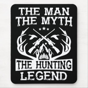 Mousepad O Homem O Mito A Lenda Da Caça - Campo
