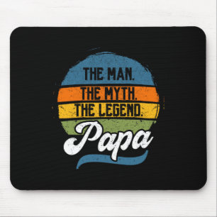 Mousepad O Homem O Mito A Lenda Papai Dia dos Pais