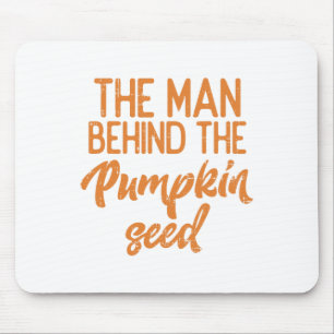 Mousepad O Homem Por Trás Da Pumpkin Seed Halloween