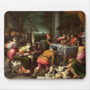 Mousepad O homem rico e o Lazarus, 1590-95