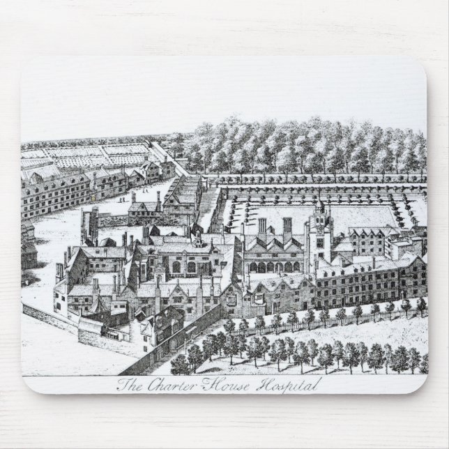 Mousepad O hospital de Charterhouse, c.1720 (Frente)