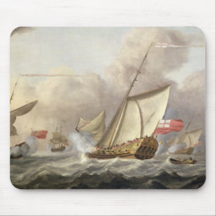 Mousepad O iate real "Mary" que troca saudações