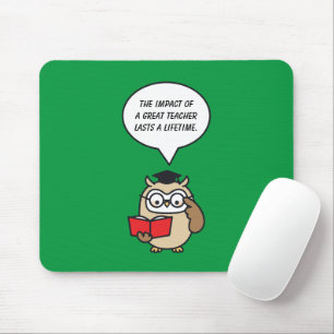 Mousepad O Impacto De Um Professor Excelente Perde A Vida