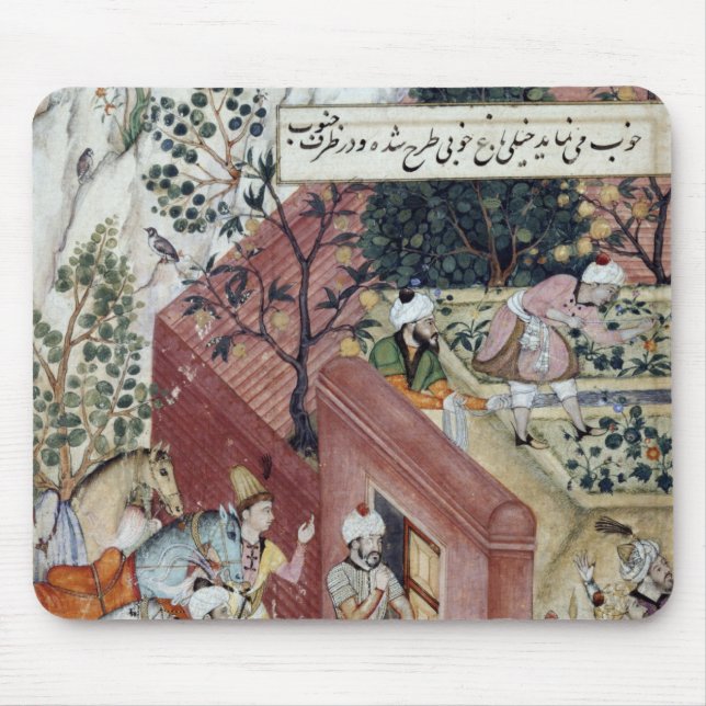Mousepad O imperador Babur de Mughal (Frente)